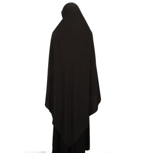 Siyah İpek Kare Eşarp XL-140