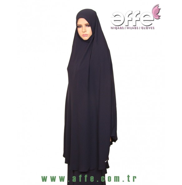 Lacivert Çarşafüstü - Sufle Uzun Boy Kol Manşetli